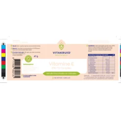 Vitakruid Vitamine E 230 TE Complex 8 Vitakruid Vitamine E 230 TE Complex -Gezondheidsproducten Winkel 1070510 4