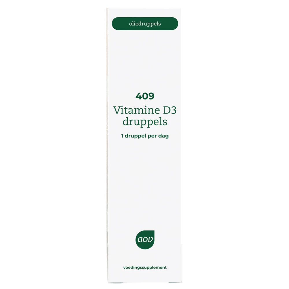 AOV 409 Vitamine D3 Druppels 1 AOV 409 Vitamine D3 Druppels