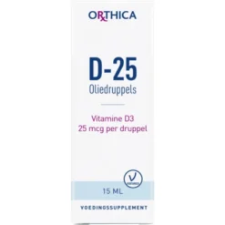 2x Orthica Vitamine D-25 Oliedruppels
