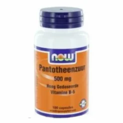 NOW Pantothenic Acid 500mg