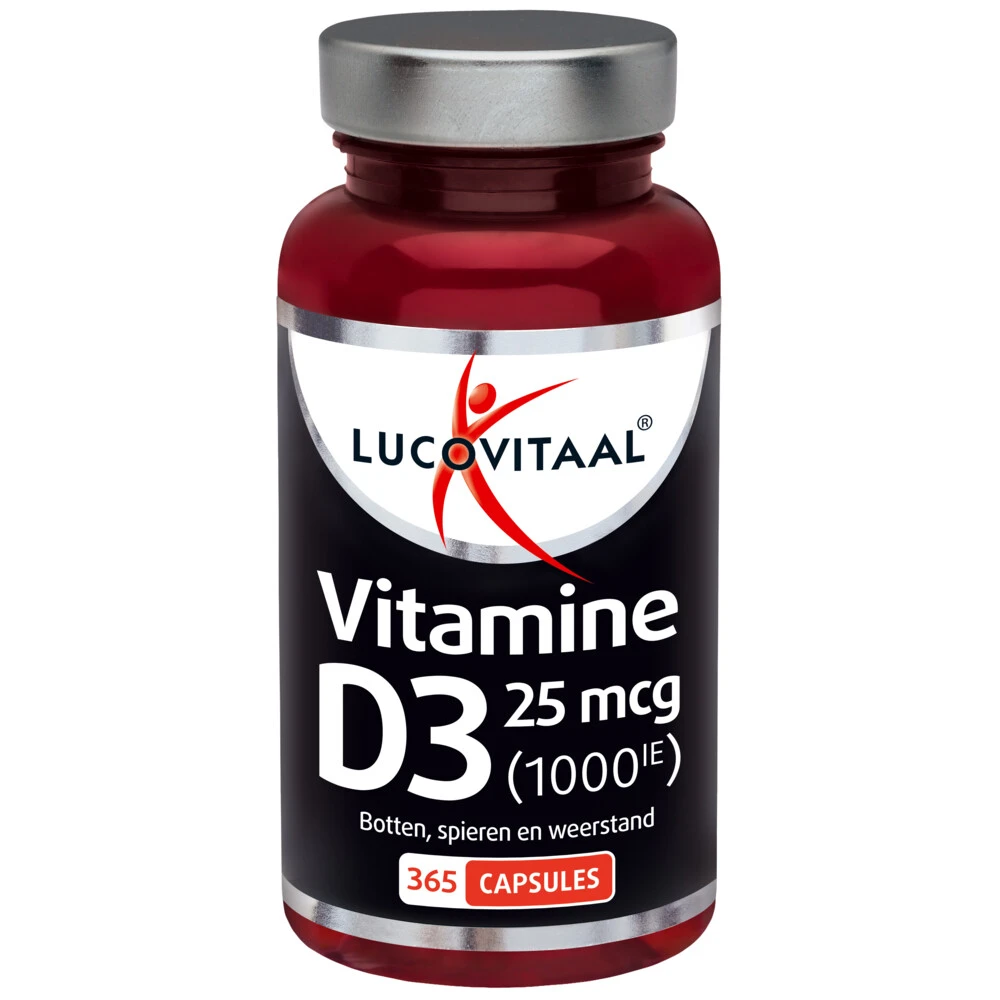 Lucovitaal Vitamine D3 25mcg 2 Lucovitaal Vitamine D3 25mcg - Afbeelding 2